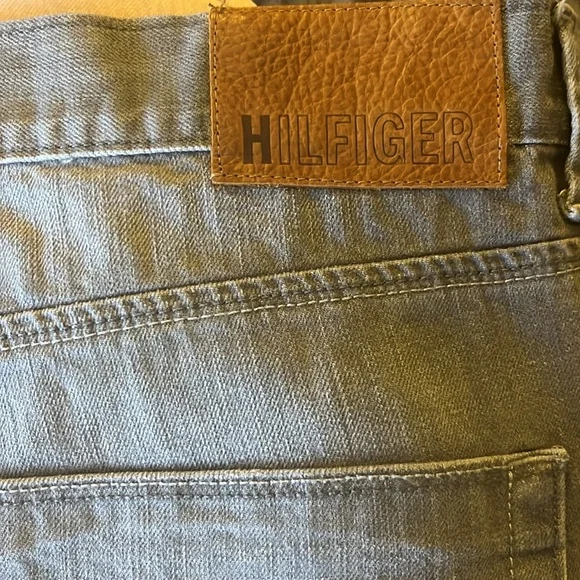 NWT Tommy Hilfiger Premium denim jeans Grey Size 42x30 #10196 - Picture 5 of 6